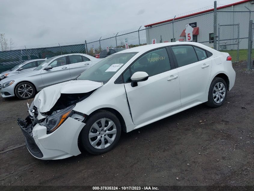 2022 TOYOTA COROLLA LE - 5YFEPMAE0NP384636