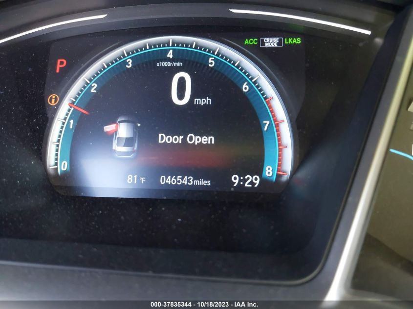 2019 HONDA CIVIC SEDAN EX - JHMFC1F36KX008881