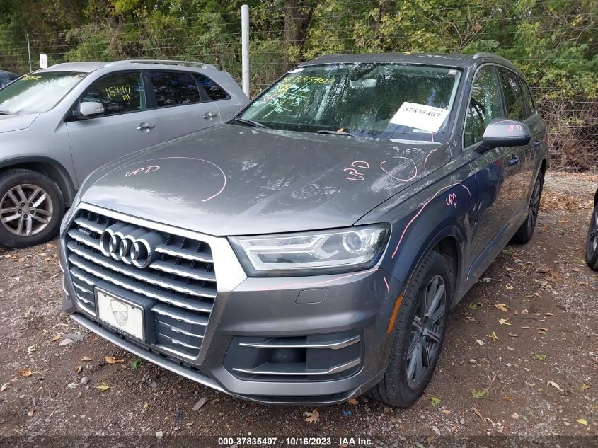 VIN WA1LAAF73HD001808 2017 AUDI Q7 PREMIUM PLUS