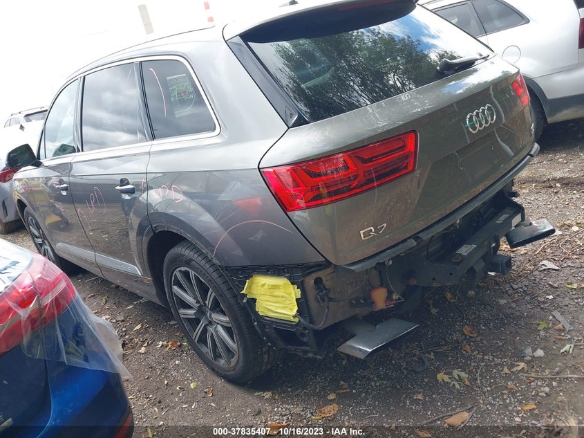 VIN WA1LAAF73HD001808 2017 AUDI Q7 PREMIUM PLUS