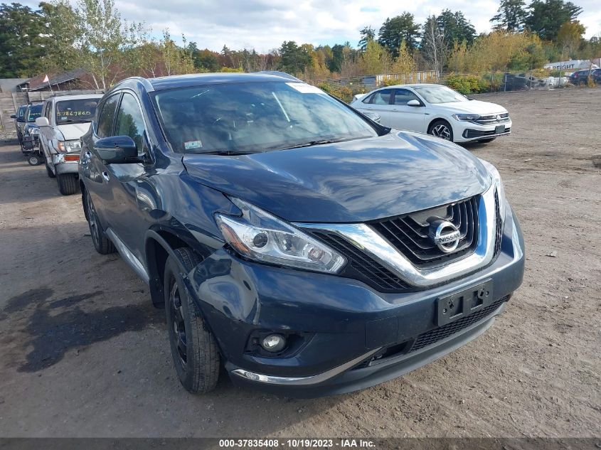 2018 NISSAN MURANO PLATINUM - 5N1AZ2MH9JN128579