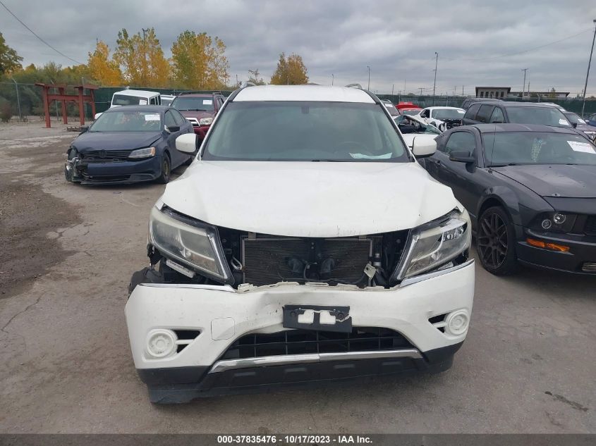 2014 NISSAN PATHFINDER S/SV/SL/PLATINUM - 5N1AR2MM6EC705972