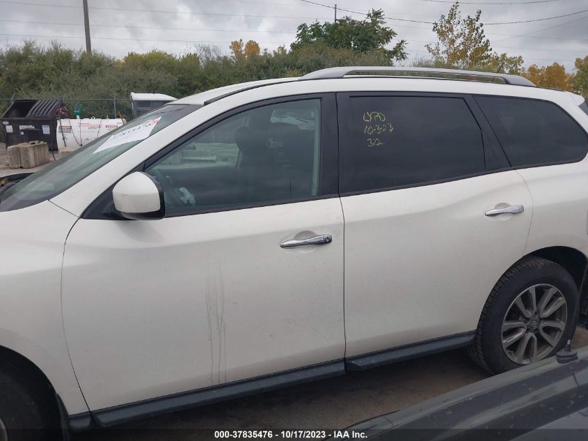 2014 NISSAN PATHFINDER S/SV/SL/PLATINUM - 5N1AR2MM6EC705972