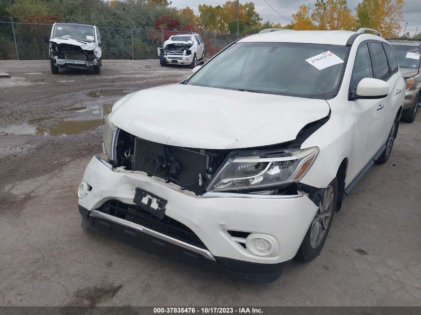 2014 NISSAN PATHFINDER S/SV/SL/PLATINUM - 5N1AR2MM6EC705972