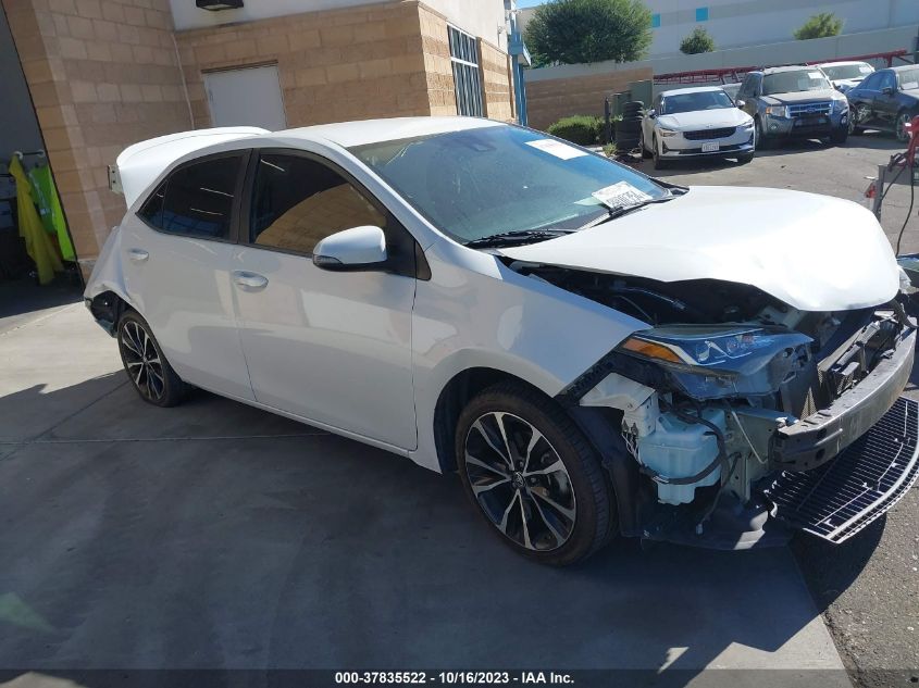 2019 TOYOTA COROLLA SE - 5YFBURHE0KP887545