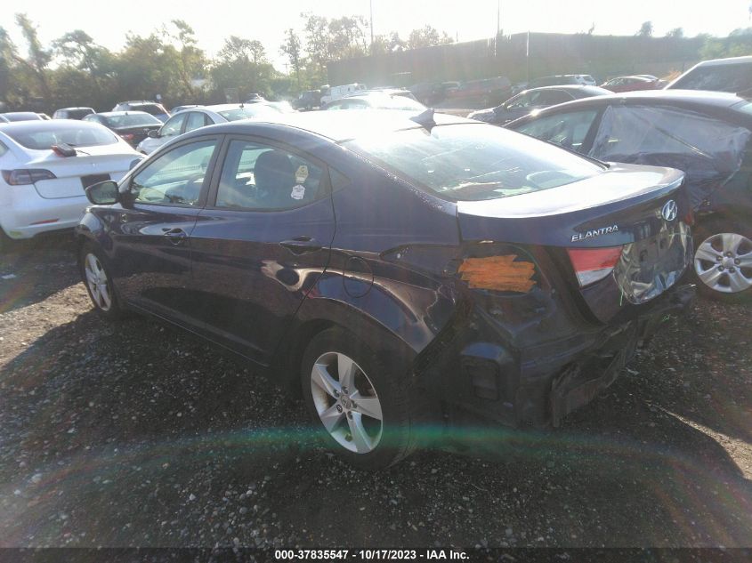 2013 HYUNDAI ELANTRA GLS/LIMITED - KMHDH4AEXDU577334