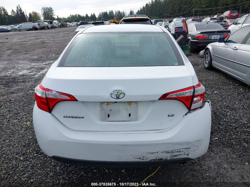 2016 TOYOTA COROLLA L/LE/S/S PLUS/LE PLUS - 2T1BURHE2GC656959