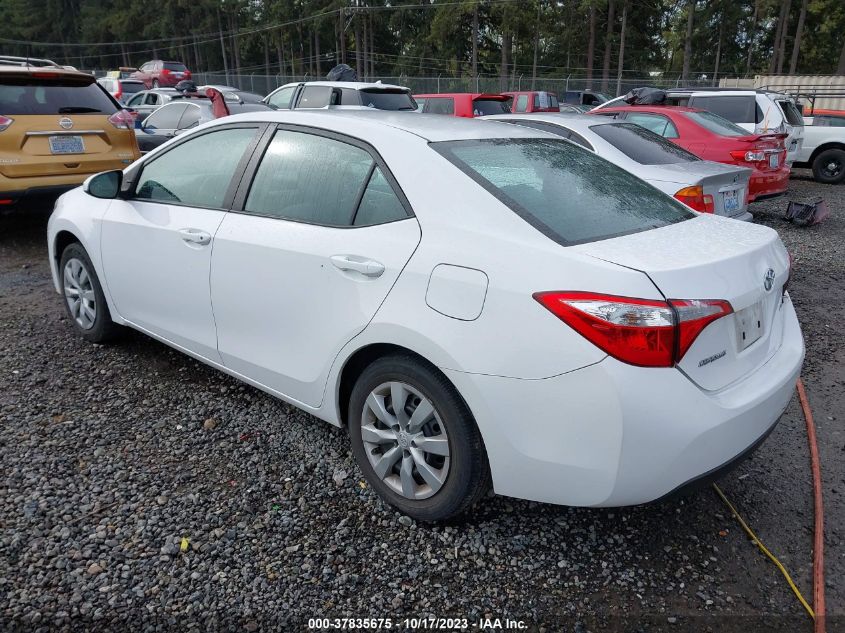 2016 TOYOTA COROLLA L/LE/S/S PLUS/LE PLUS - 2T1BURHE2GC656959