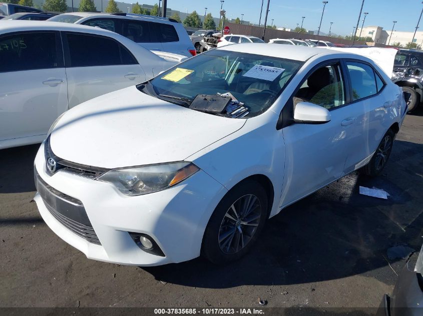 2016 TOYOTA COROLLA L/LE/S/S PLUS/LE PLUS - 5YFBURHEXGP557614