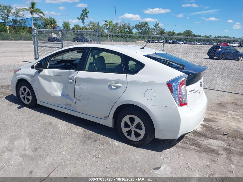 2014 TOYOTA PRIUS FOUR/FIVE/THREE/ONE/TWO - JTDKN3DU2E0360158