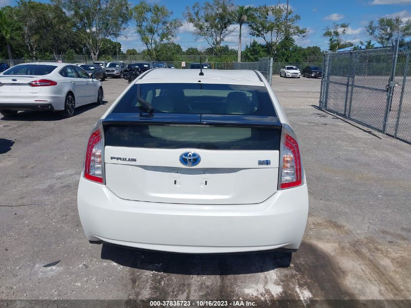 2014 TOYOTA PRIUS FOUR/FIVE/THREE/ONE/TWO - JTDKN3DU2E0360158