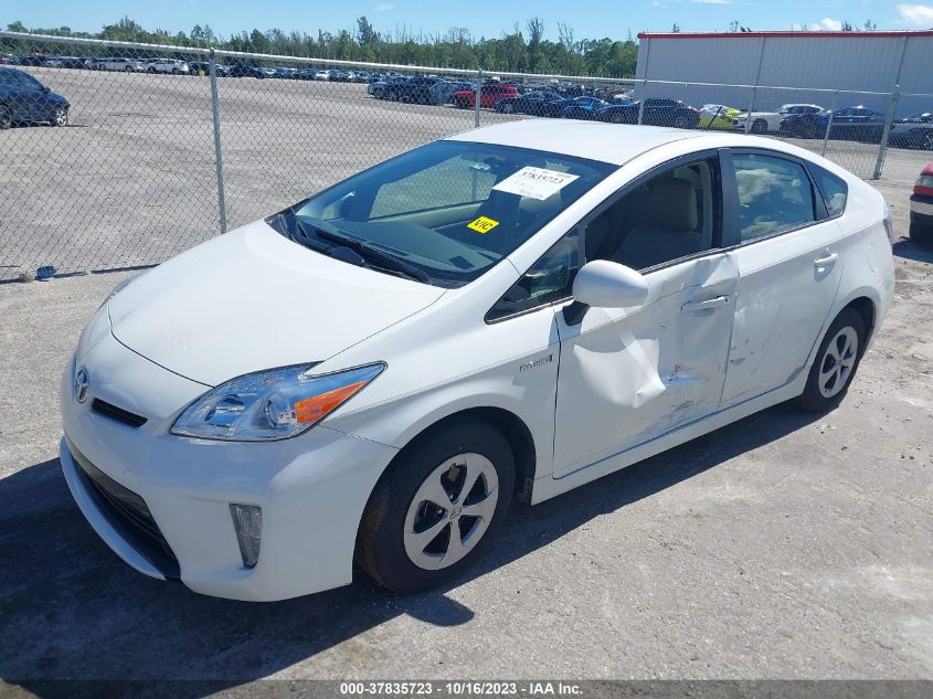 2014 TOYOTA PRIUS FOUR/FIVE/THREE/ONE/TWO - JTDKN3DU2E0360158