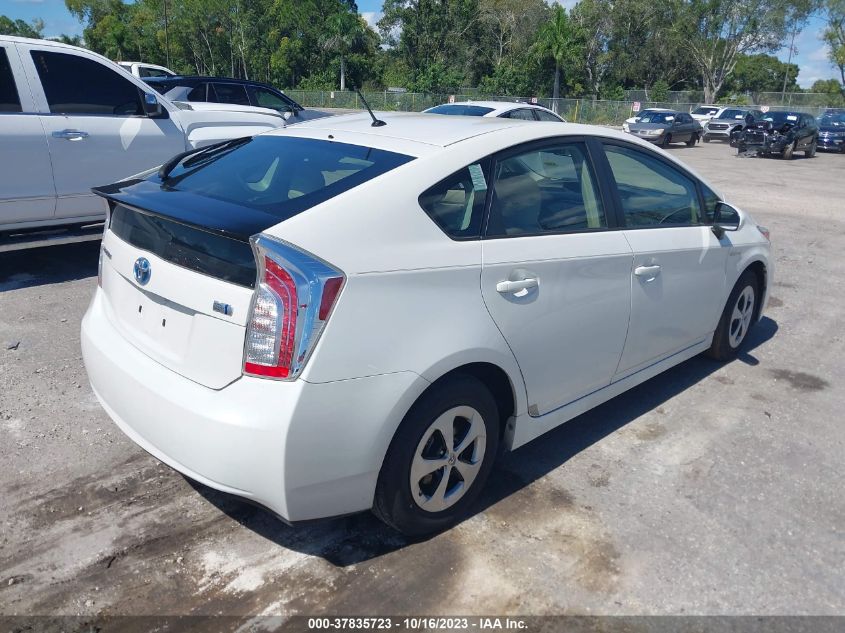 2014 TOYOTA PRIUS FOUR/FIVE/THREE/ONE/TWO - JTDKN3DU2E0360158