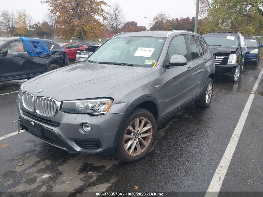 2015 BMW X3 XDRIVE28I - 5UXWX9C51F0D57831