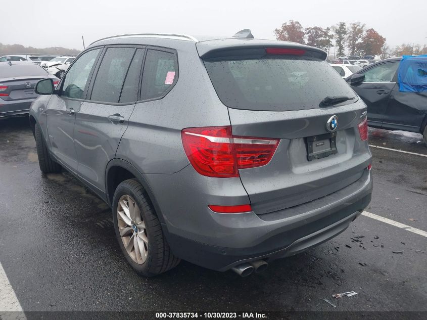 2015 BMW X3 XDRIVE28I - 5UXWX9C51F0D57831