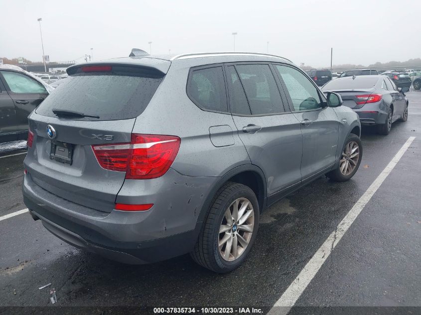 2015 BMW X3 XDRIVE28I - 5UXWX9C51F0D57831