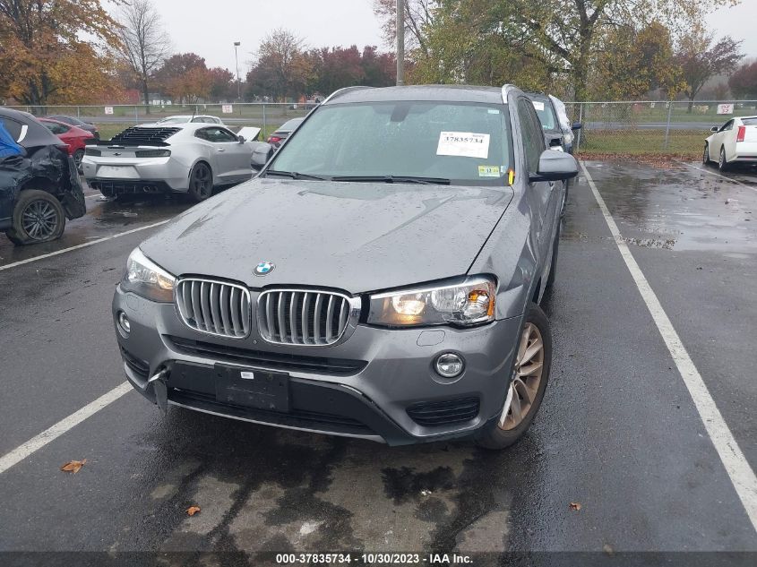 2015 BMW X3 XDRIVE28I - 5UXWX9C51F0D57831