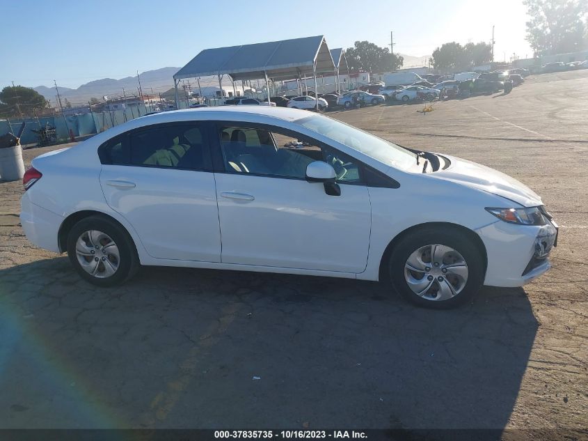 2013 HONDA CIVIC SDN LX - 19XFB2F56DE257275