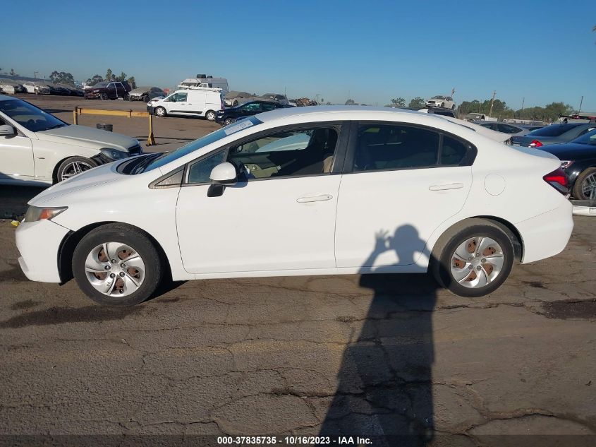 2013 HONDA CIVIC SDN LX - 19XFB2F56DE257275