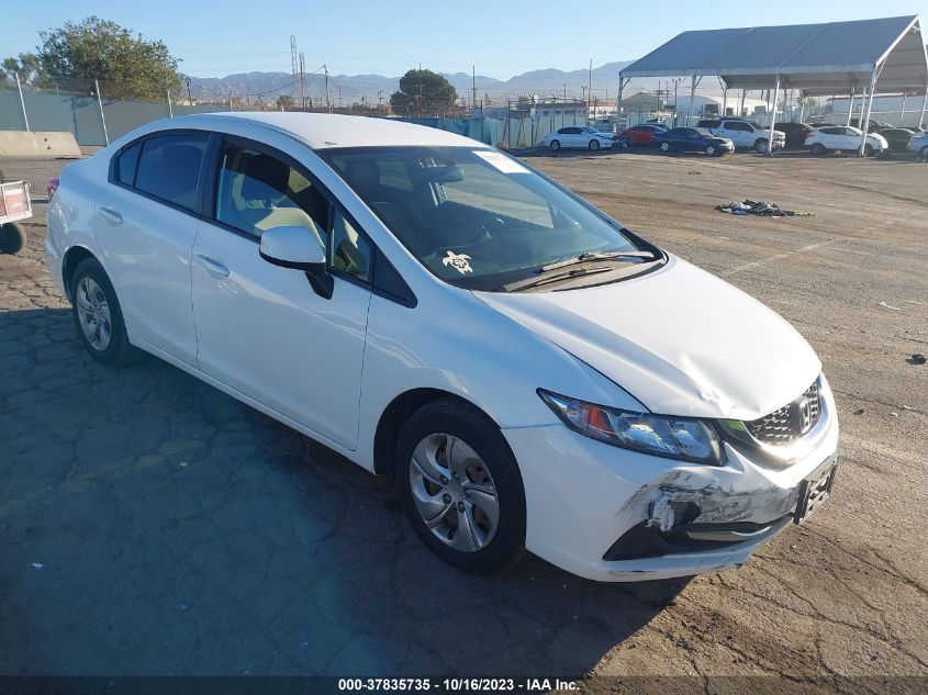 2013 HONDA CIVIC SDN LX - 19XFB2F56DE257275