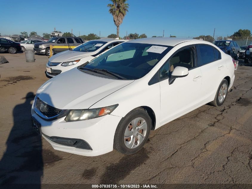 2013 HONDA CIVIC SDN LX - 19XFB2F56DE257275