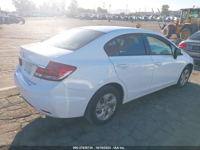 2013 HONDA CIVIC SDN LX - 19XFB2F56DE257275