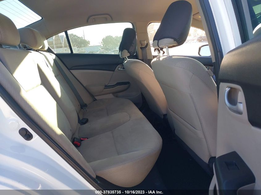 2013 HONDA CIVIC SDN LX - 19XFB2F56DE257275