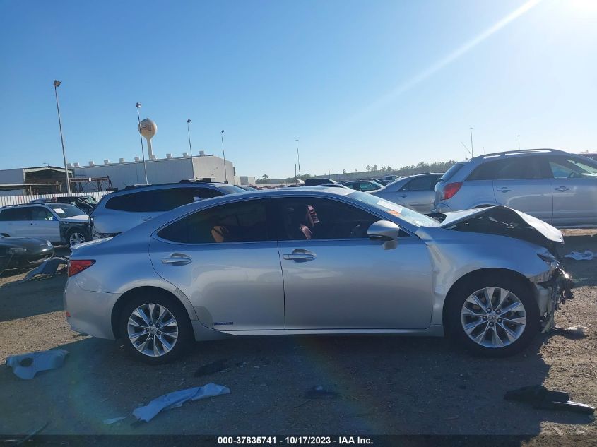 2013 LEXUS ES 300H HYBRID - JTHBW1GG7D2000831