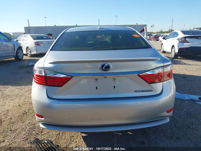 2013 LEXUS ES 300H HYBRID - JTHBW1GG7D2000831