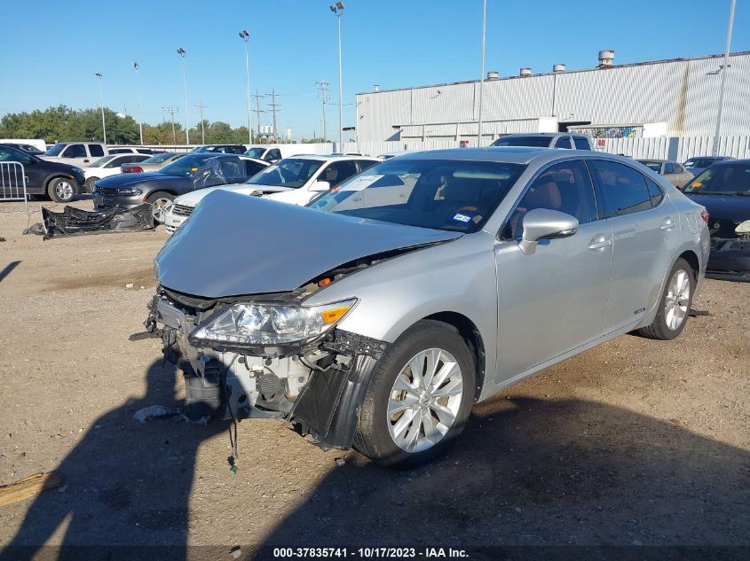 2013 LEXUS ES 300H HYBRID - JTHBW1GG7D2000831