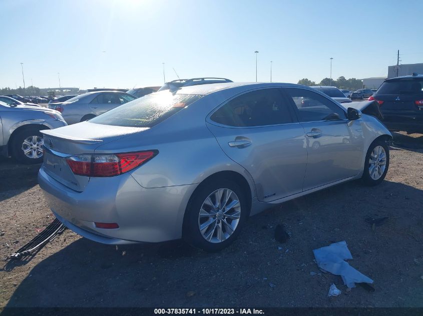 2013 LEXUS ES 300H HYBRID - JTHBW1GG7D2000831