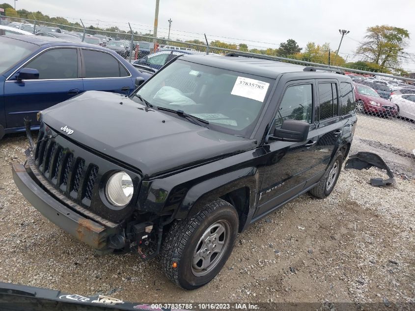 2016 JEEP PATRIOT SPORT - 1C4NJPBA7GD814943