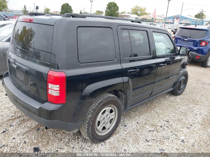 2016 JEEP PATRIOT SPORT - 1C4NJPBA7GD814943