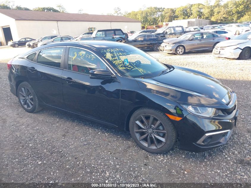 VIN 19XFC1F33LE204358 2020 HONDA CIVIC SEDAN EX