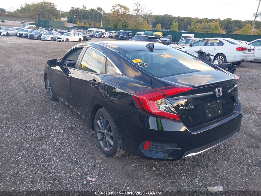 VIN 19XFC1F33LE204358 2020 HONDA CIVIC SEDAN EX