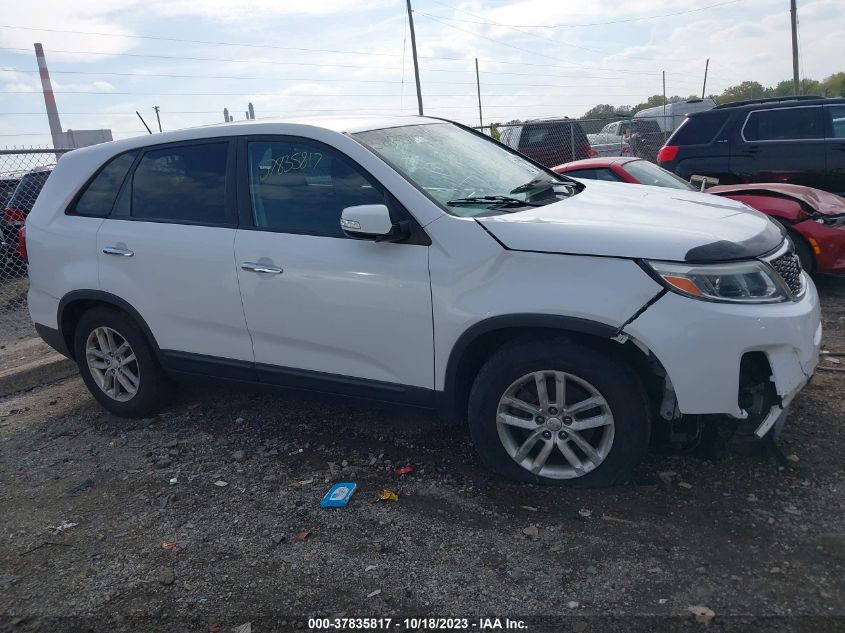 2014 KIA SORENTO LX - 5XYKT3A68EG487079