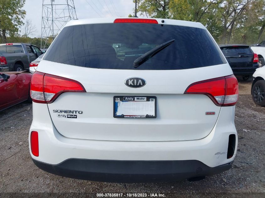 2014 KIA SORENTO LX - 5XYKT3A68EG487079