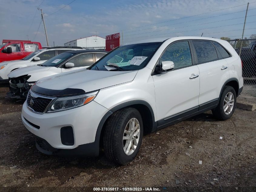 2014 KIA SORENTO LX - 5XYKT3A68EG487079