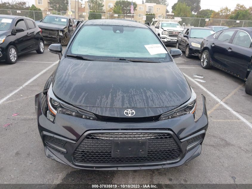 2020 TOYOTA COROLLA SE/NIGHTSHADE - 5YFS4RCEXLP047264