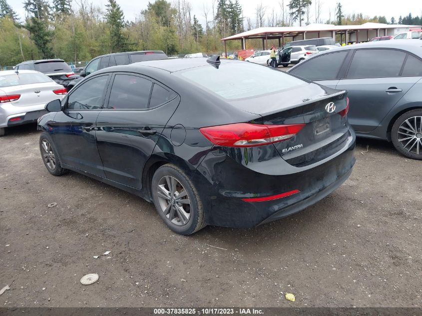 2018 HYUNDAI ELANTRA SEL - 5NPD84LF2JH264858