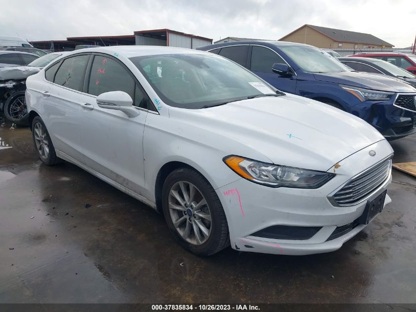 2017 FORD FUSION SE - 3FA6P0H71HR382953