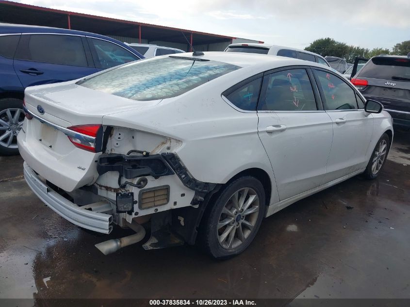 2017 FORD FUSION SE - 3FA6P0H71HR382953