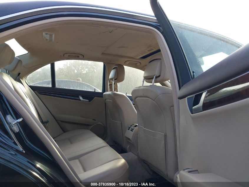 2013 MERCEDES-BENZ C 250 SPORT/LUXURY WDDGF4HB4DR262525