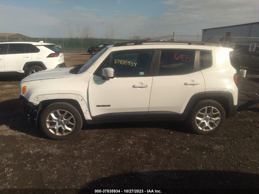 2016 JEEP RENEGADE LATITUDE - ZACCJABT0GPD92702