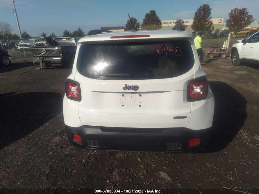 2016 JEEP RENEGADE LATITUDE - ZACCJABT0GPD92702