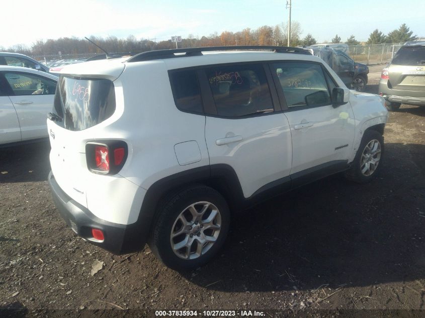2016 JEEP RENEGADE LATITUDE - ZACCJABT0GPD92702