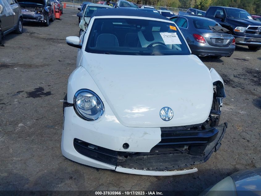 2016 VOLKSWAGEN BEETLE CONVERTIBLE 1.8T DENIM 3VW507AT5GM816360