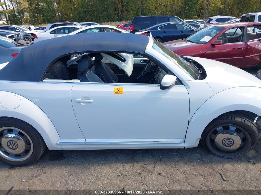 2016 VOLKSWAGEN BEETLE CONVERTIBLE 1.8T DENIM 3VW507AT5GM816360