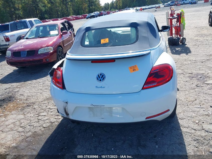2016 VOLKSWAGEN BEETLE CONVERTIBLE 1.8T DENIM 3VW507AT5GM816360