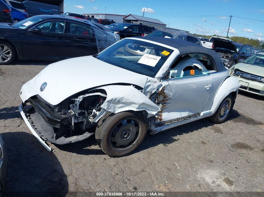 2016 VOLKSWAGEN BEETLE CONVERTIBLE 1.8T DENIM 3VW507AT5GM816360